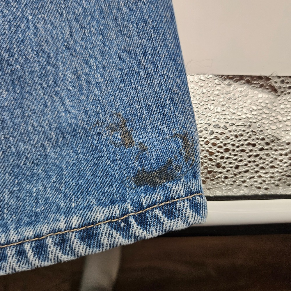 Dickies Mens Relaxed Fit Carpenter Jeans Blue Denim 34x32 1993SNB Workwear - Picture 7 of 12